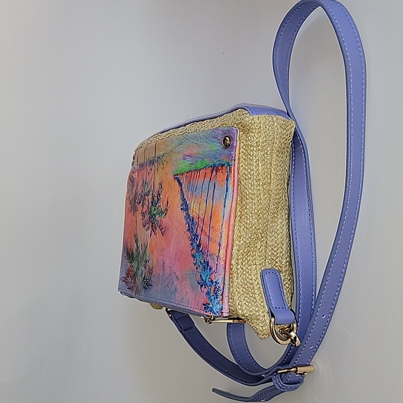 LEOMA LOVEGROVE TROPICAL PALM TREE CROSSBODY BAG - Picture 7 of 15